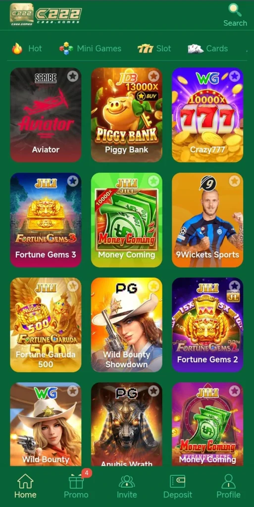 C222 Game
