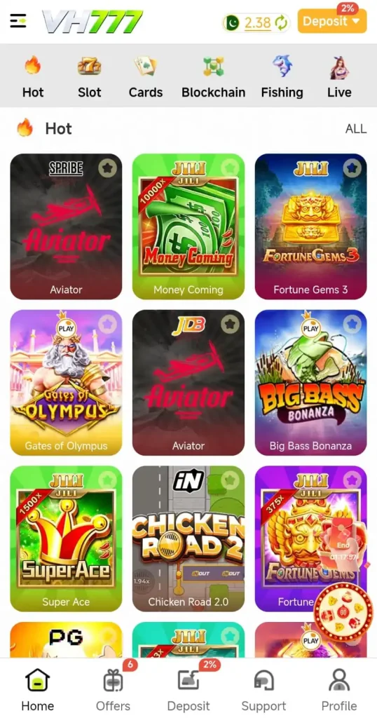 VH777 Game