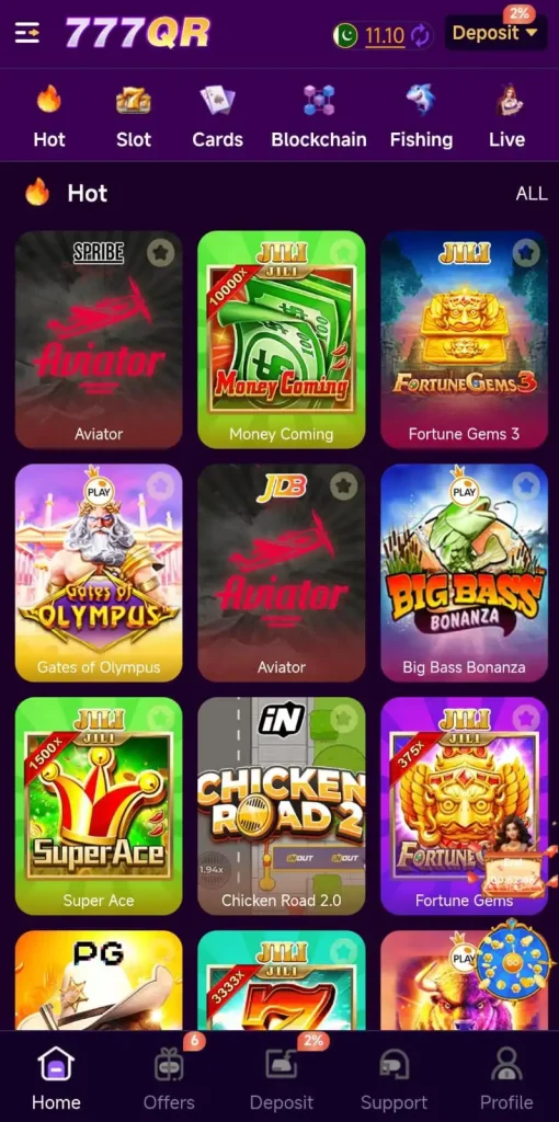 777QR Game